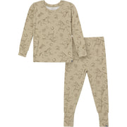 2-Piece Baby Boys Moss Snug Fit Pajama Sleepwear Modern Moments™ by Gerber® 