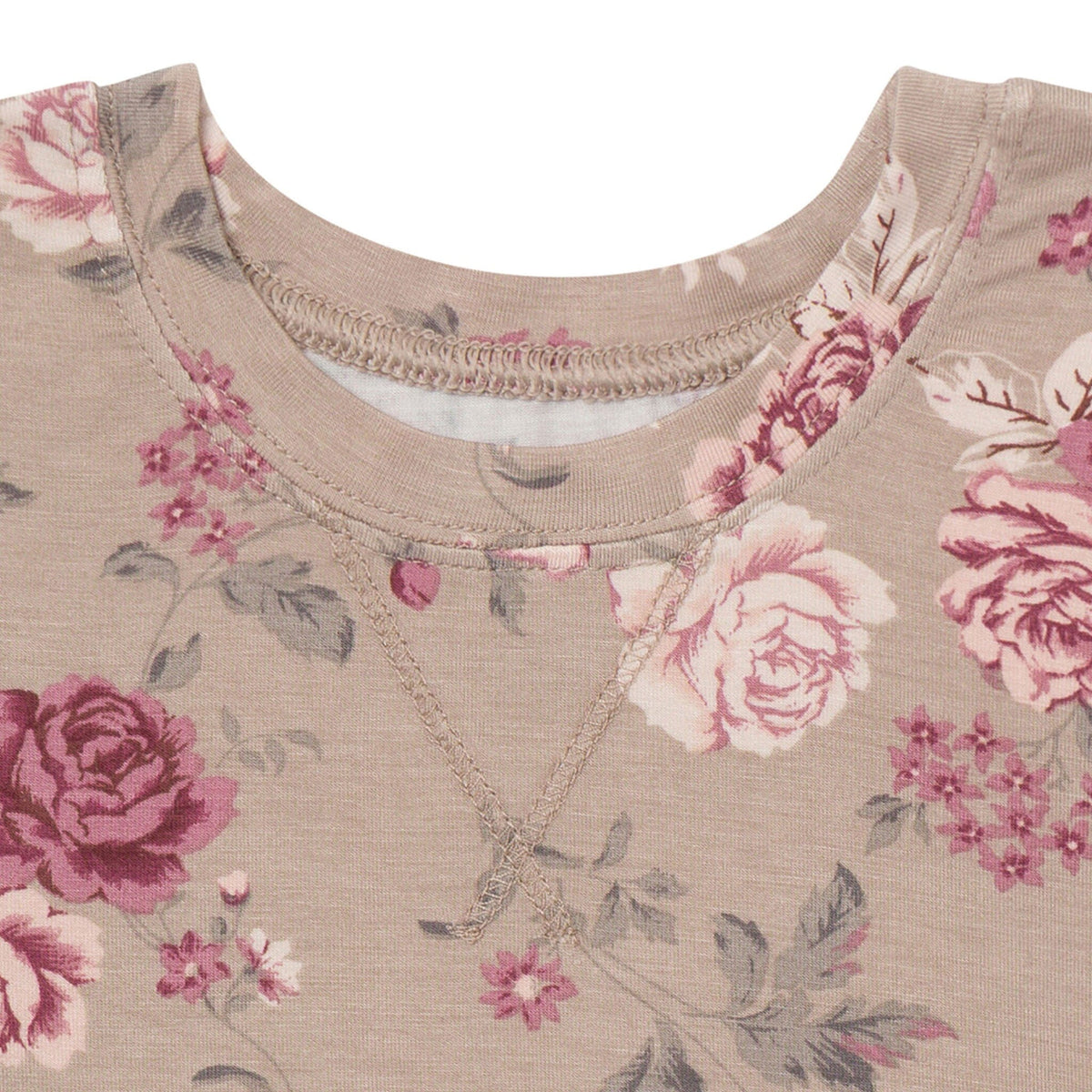 2-Piece Baby Girls Stone Rose Snug Fit Pajama Sleepwear Modern Moments™ by Gerber® 