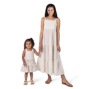 Mommy & Me Tan Gingham Gauze Dresses Bundle dresses Modern Moments™ by Gerber® 