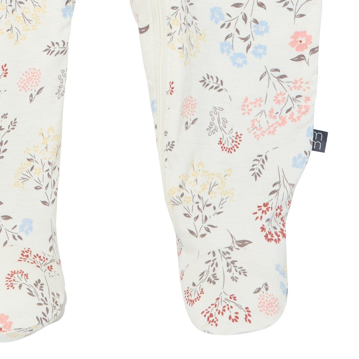 2-Pack Baby Girls Ivory Wildflower Sleep 'N Play With Mittens sleepwear Modern Moments™ by Gerber® 
