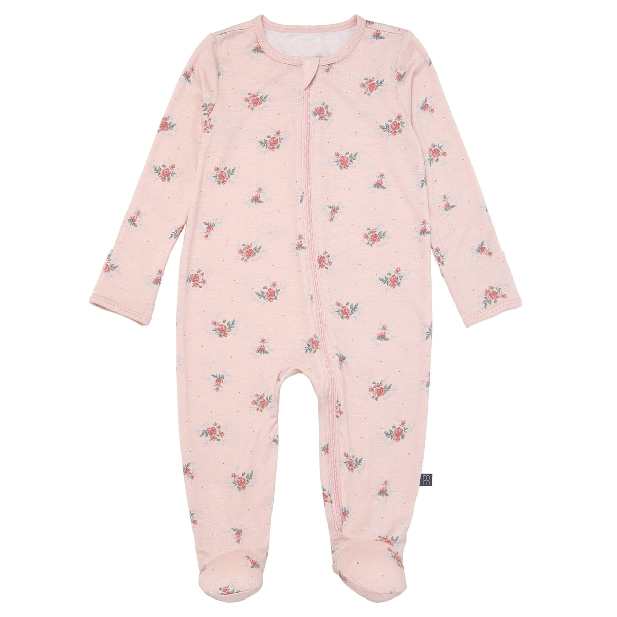 2-Pack Baby Girls Pink Roses Sleep 'N Play With Mittens sleepwear Modern Moments™ by Gerber® 