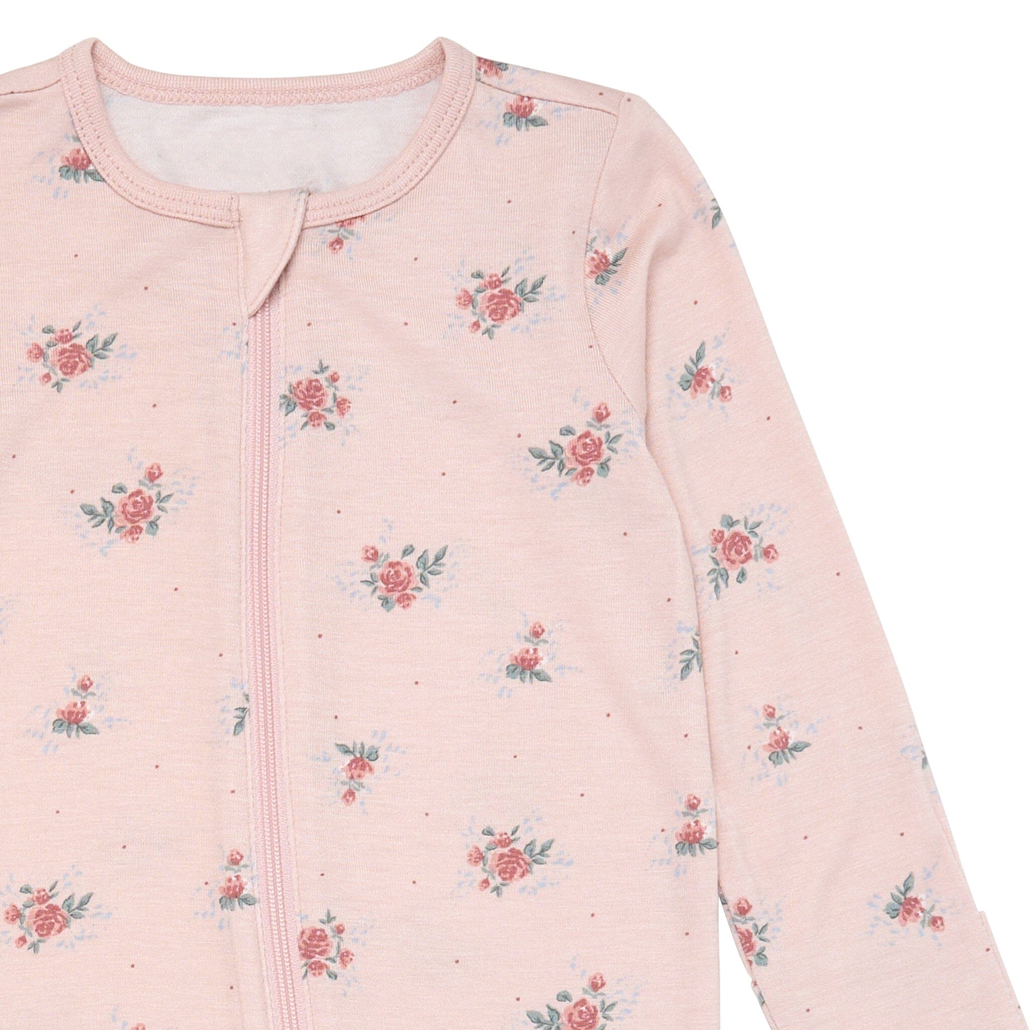 2-Pack Baby Girls Pink Roses Sleep 'N Play With Mittens sleepwear Modern Moments™ by Gerber® 