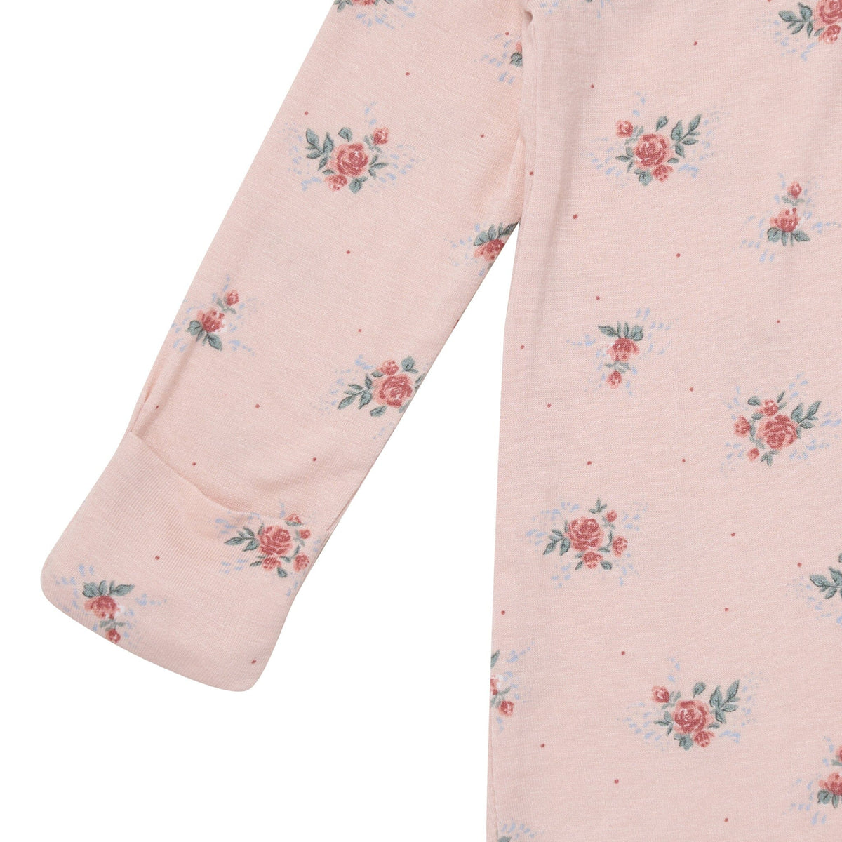2-Pack Baby Girls Pink Roses Sleep 'N Play With Mittens sleepwear Modern Moments™ by Gerber® 