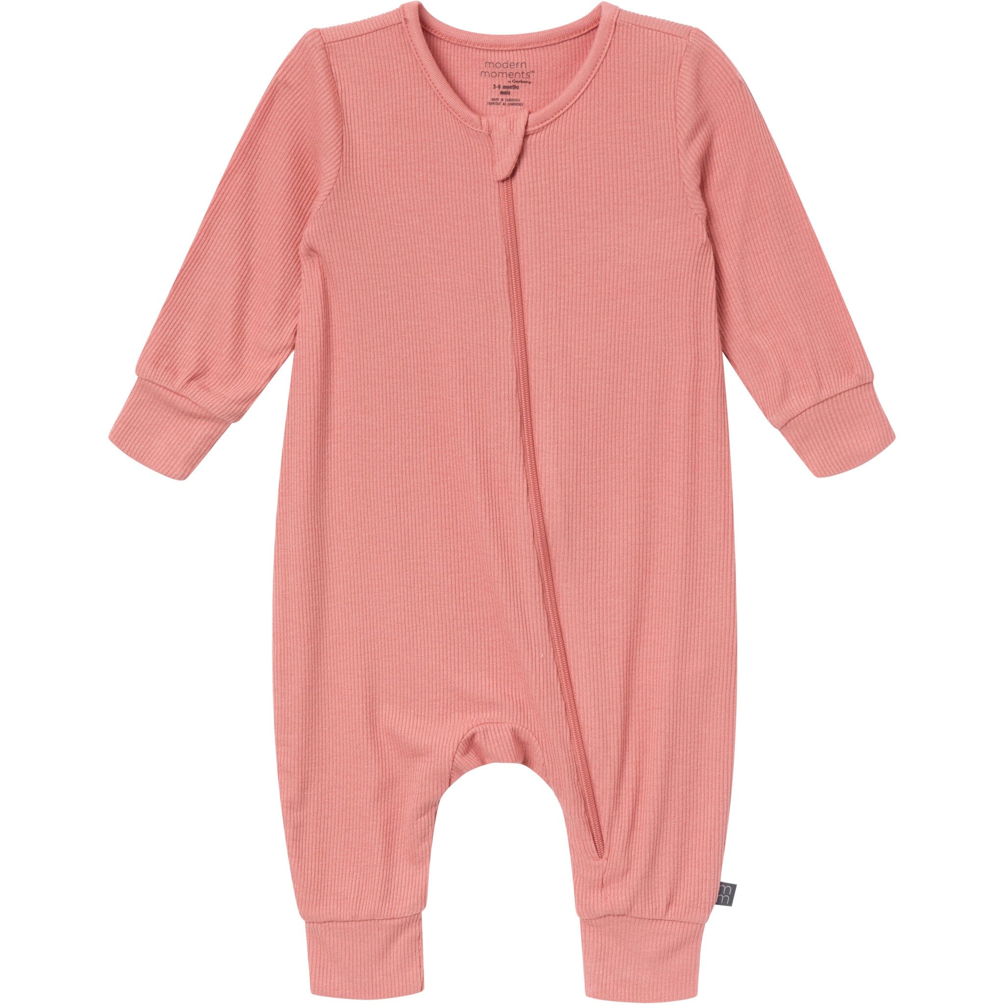 2-Pack Baby Neutral Ivory Pasta Dinner Footless Coveralls sleepwear Modern Moments™ by Gerber® 