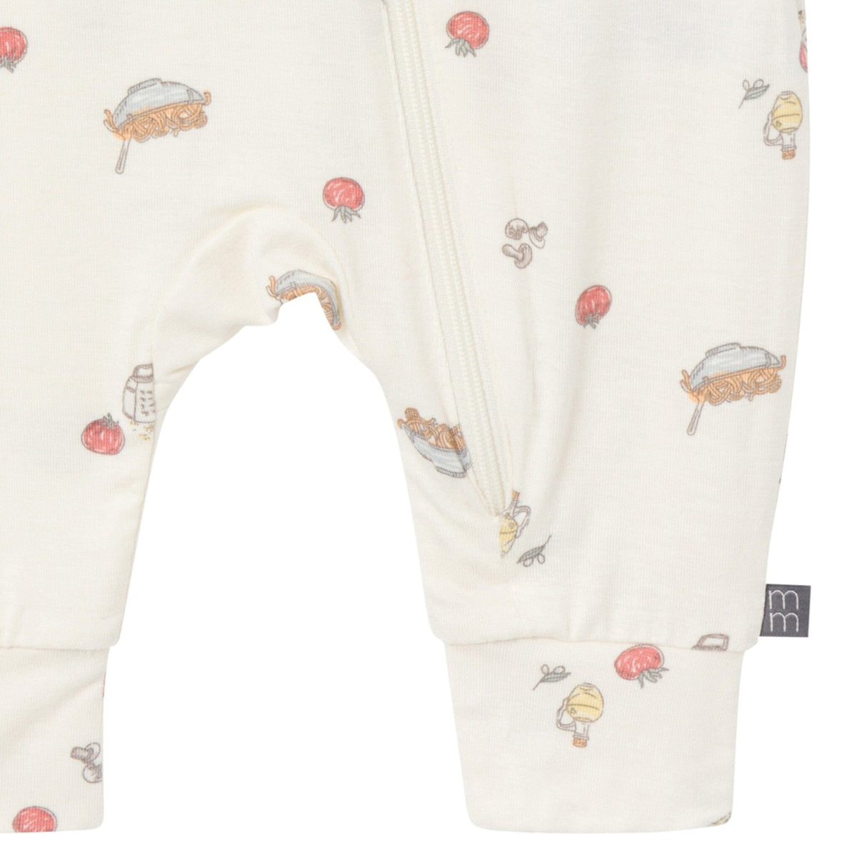 2-Pack Baby Neutral Ivory Pasta Dinner Footless Coveralls sleepwear Modern Moments™ by Gerber® 