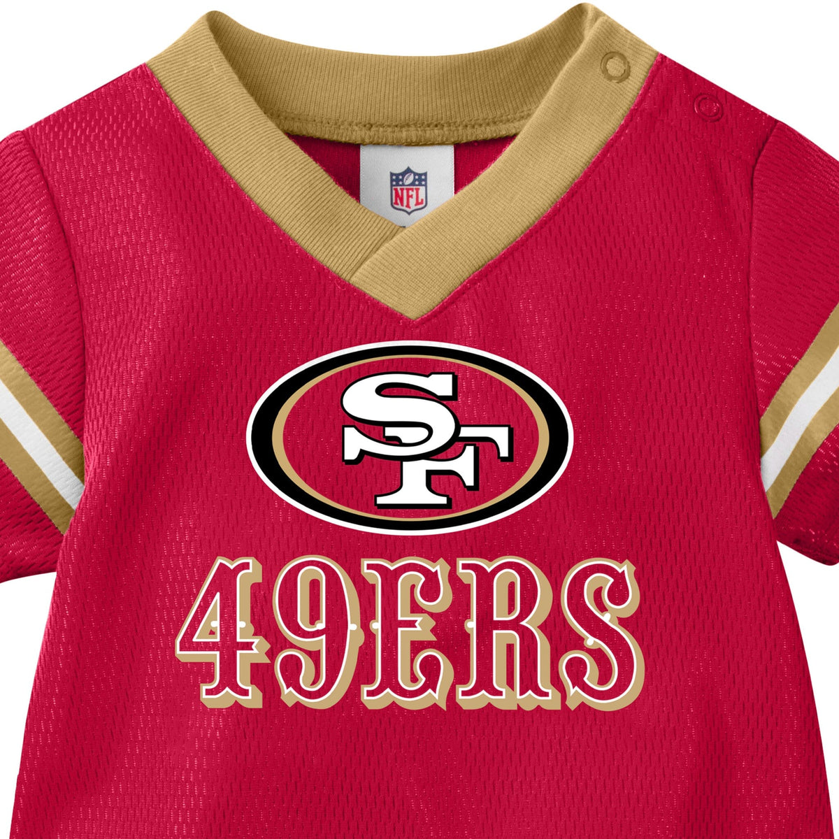 Baby Boys 49ers Short Sleeve Jersey Bodysuit NFL NFL 
