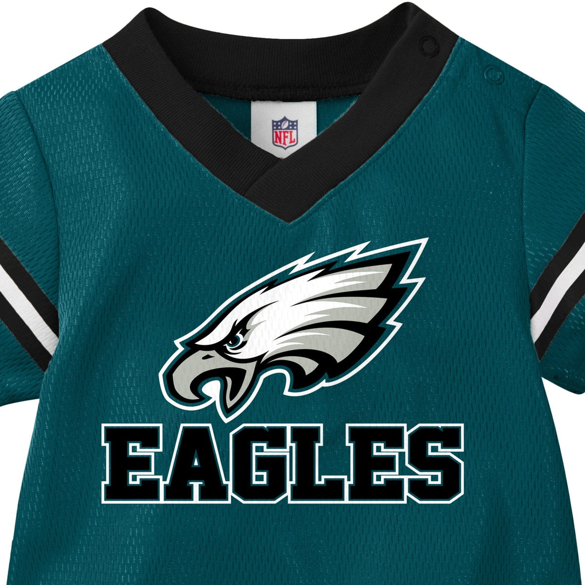 Baby Boys Eagles Short Sleeve Jersey Bodysuit NFL NFL 