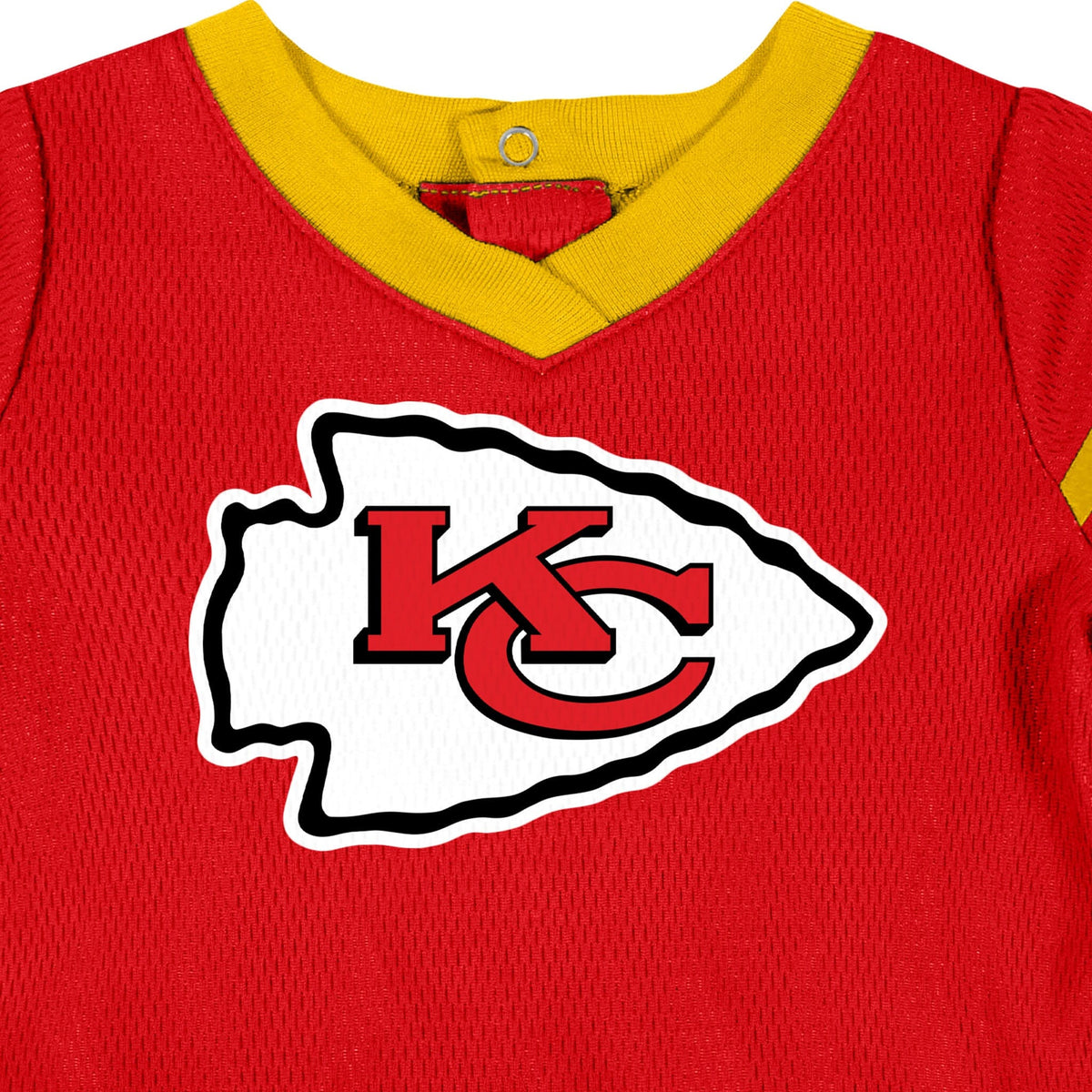 Baby Girls Kansas City Chiefs Dress & Diaper Cover Set NFL NFL 