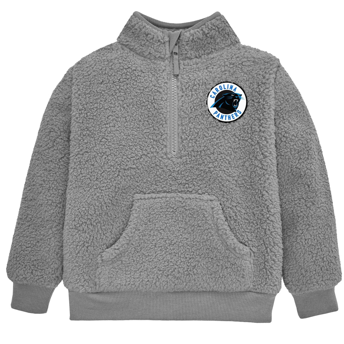 Infant & Toddler Carolina Panthers 1/4 Zip Sherpa Top NFL NFL 
