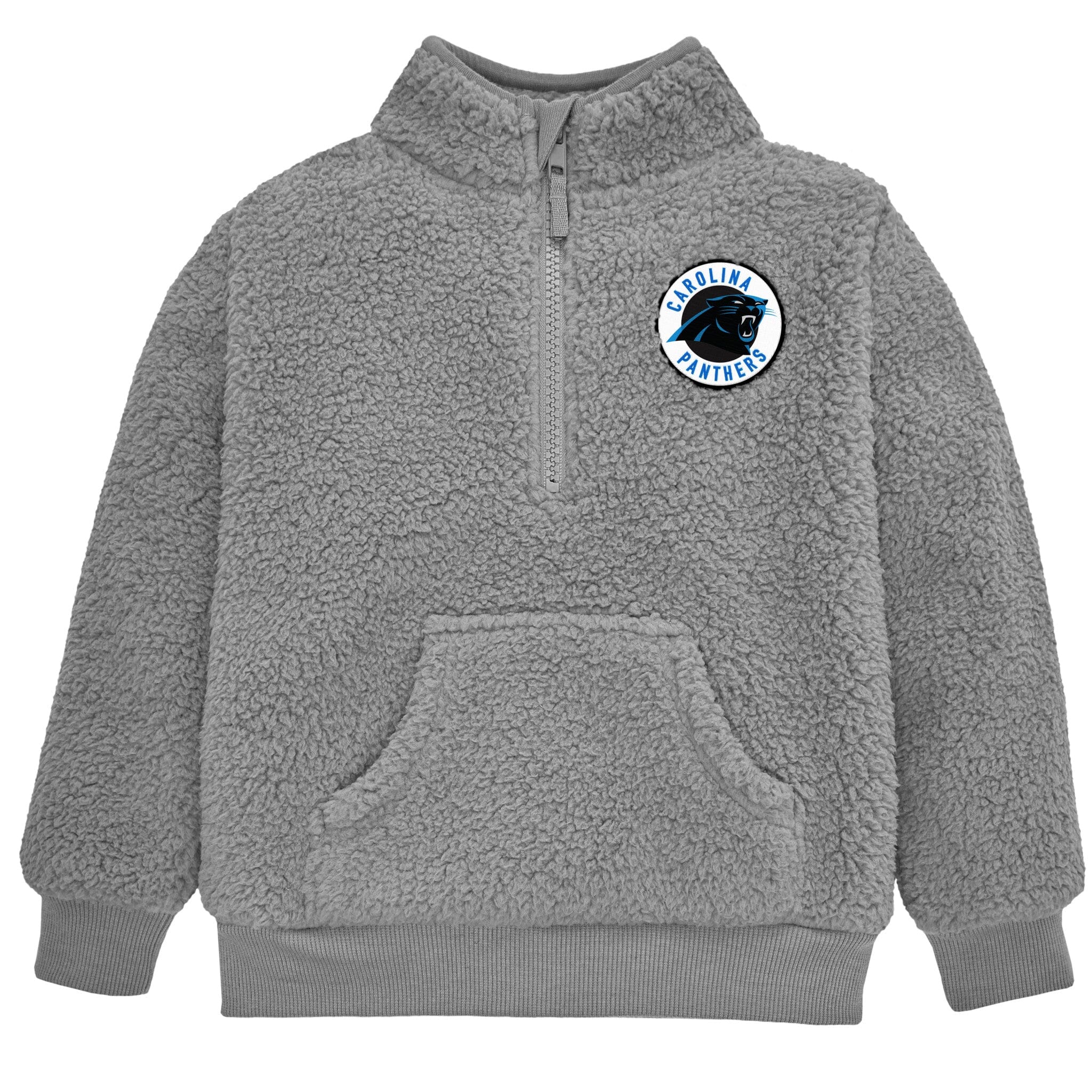Infant & Toddler Carolina Panthers 1/4 Zip Sherpa Top NFL NFL 