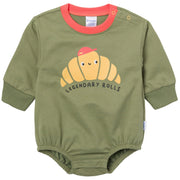 Baby Boys Legendary Rolls Sweatshirt Bubble Romper rompers Onesies® Brand 