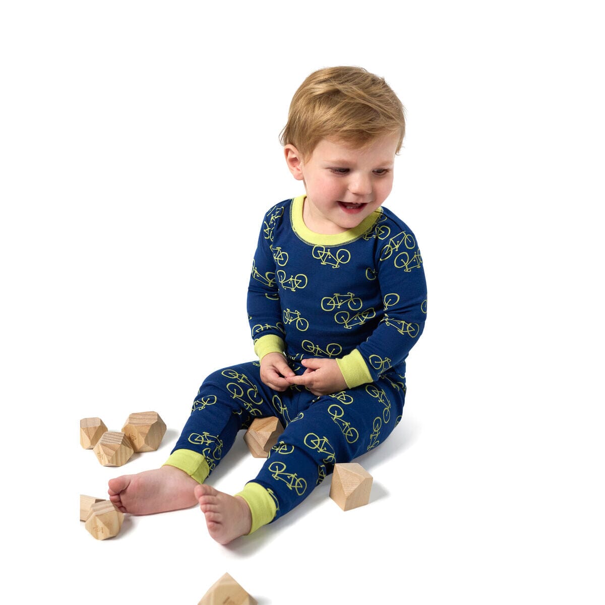 4-Piece Baby Boys Apples Pajamas Sets sleepwear Onesies® Brand 