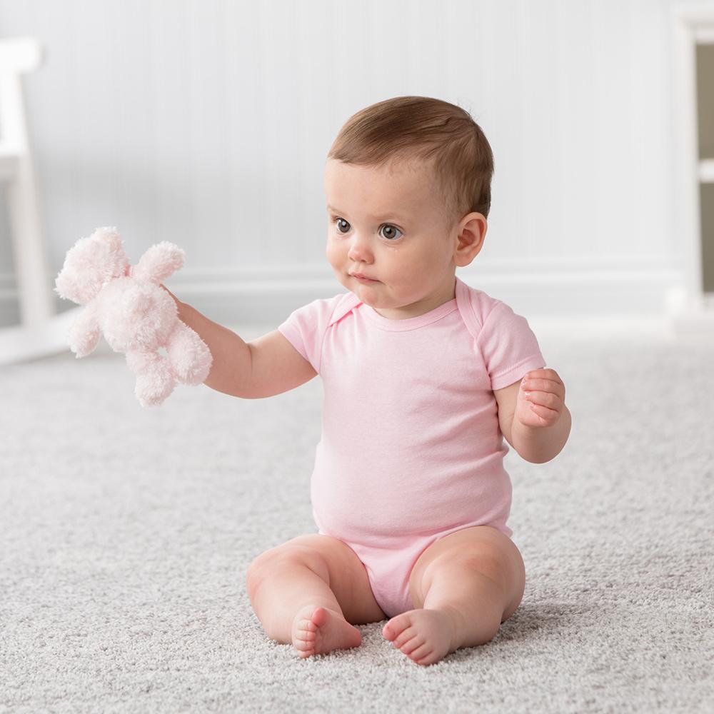 5-Pack Girls' Pink Onesies® Bodysuits