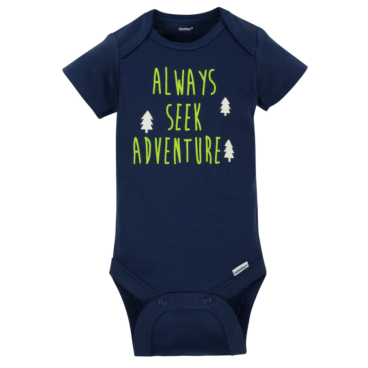 5-Pack Boys Hedgehog Short Sleeve Onesies® Bodysuits-Gerber Childrenswear