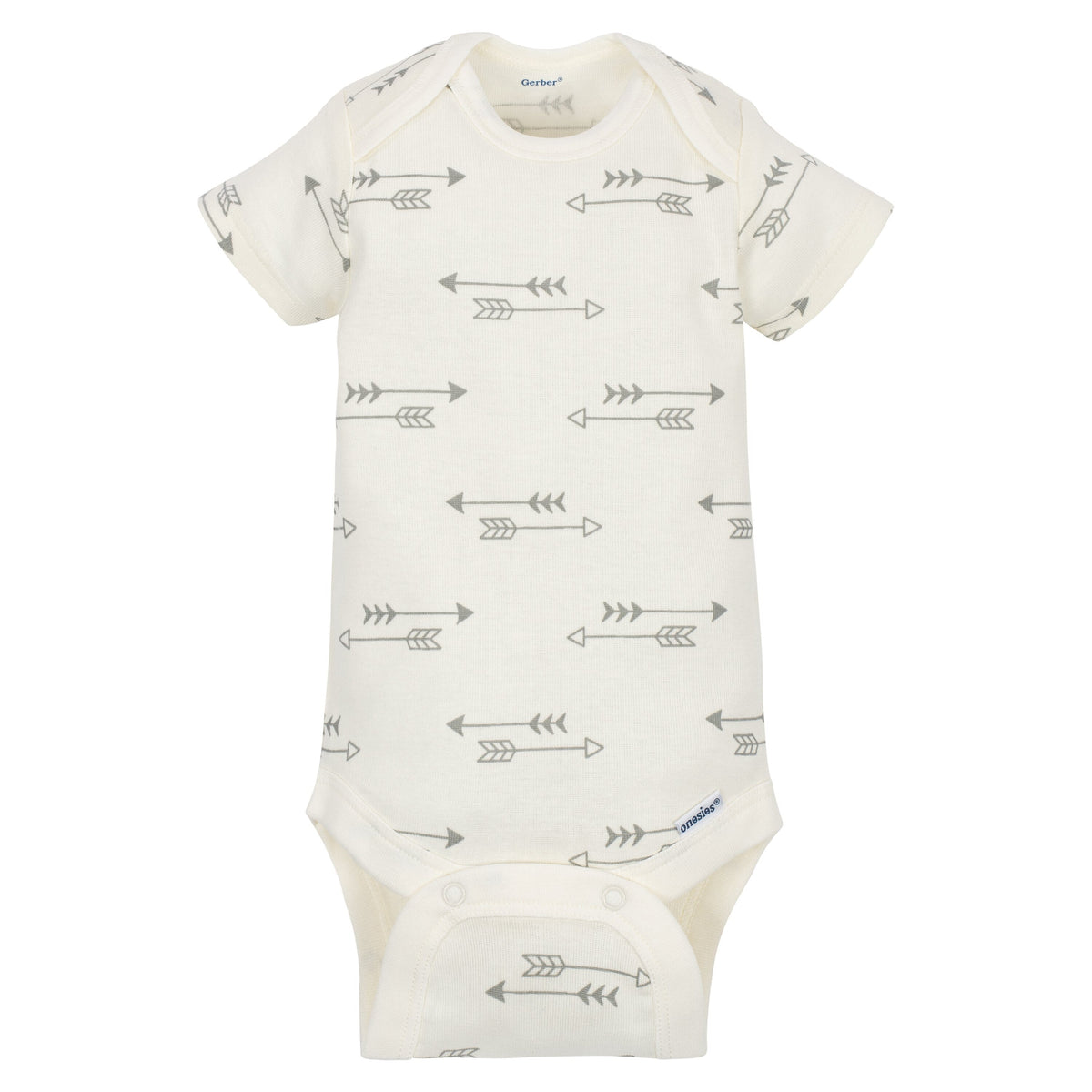5-Pack Boys Hedgehog Short Sleeve Onesies® Bodysuits-Gerber Childrenswear