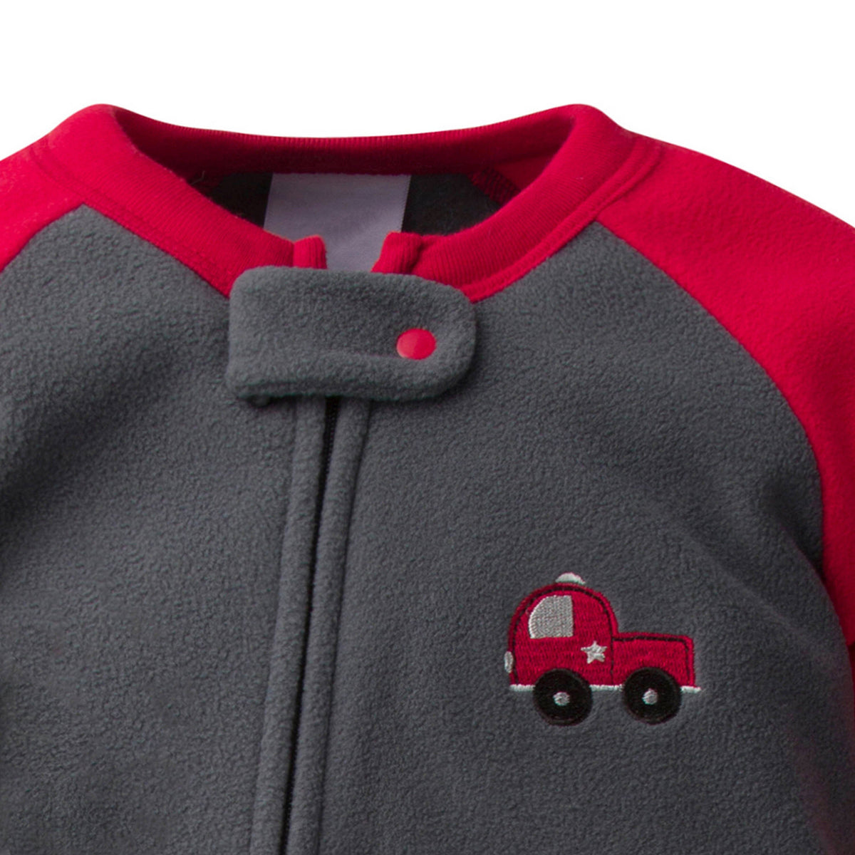 4-Pack Baby & Toddler Boys Fire Trucks & Plaid Fleece Pajamas