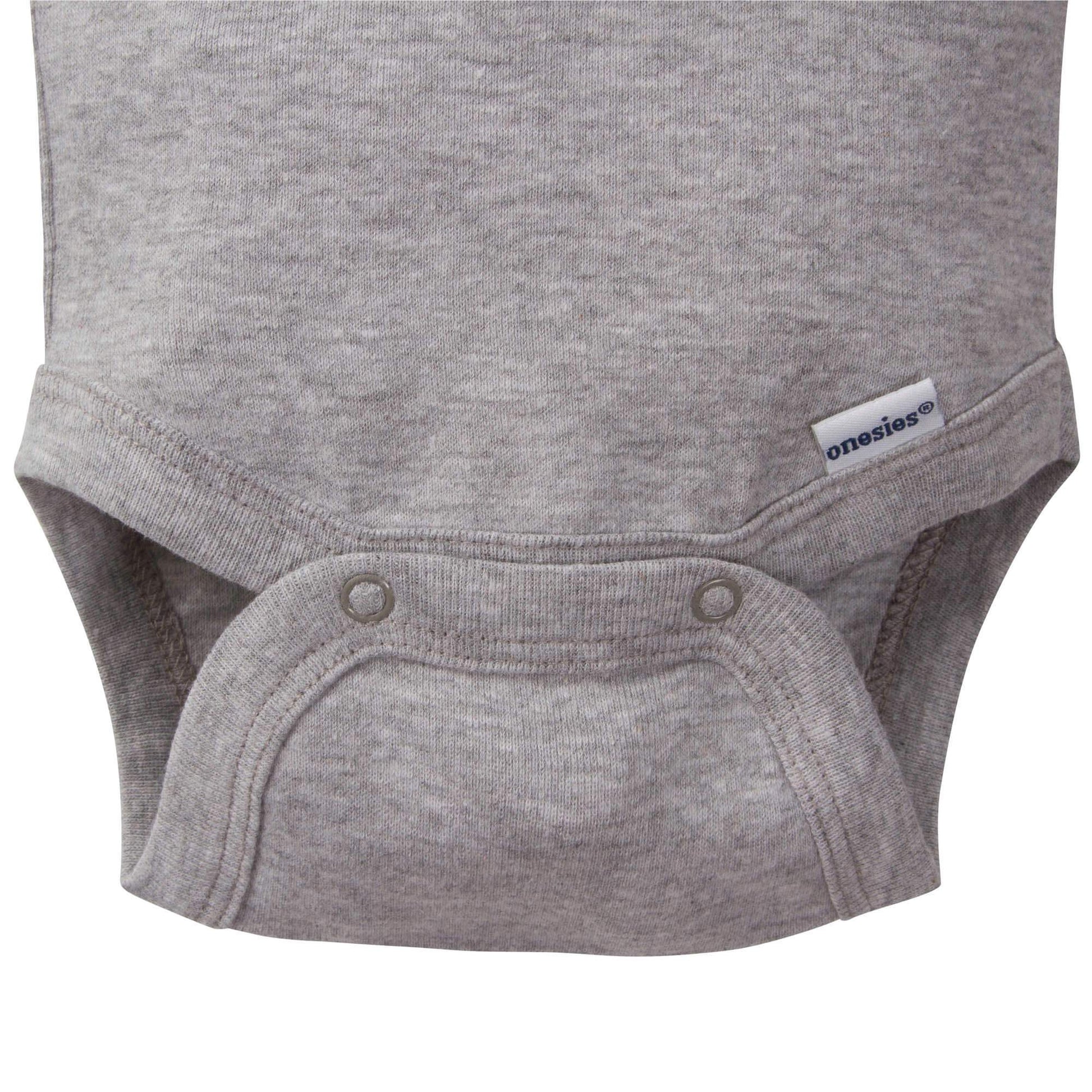 5-Pack Baby Boys Bear Short Sleeve Onesies® Bodysuits