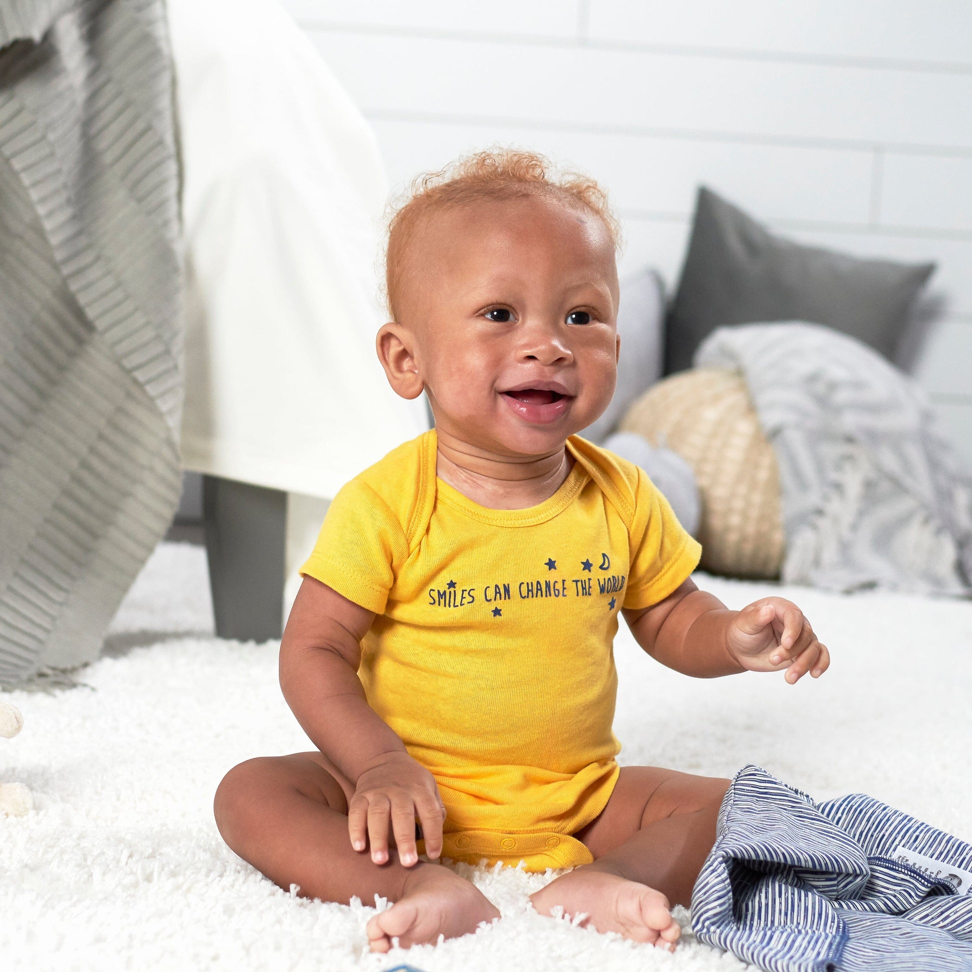 Gerber® 8-pack Baby Boys' Fox Short Sleeve Onesies® Bodysuits