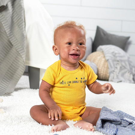 Gerber® 8-pack Baby Boys' Fox Short Sleeve Onesies® Bodysuits