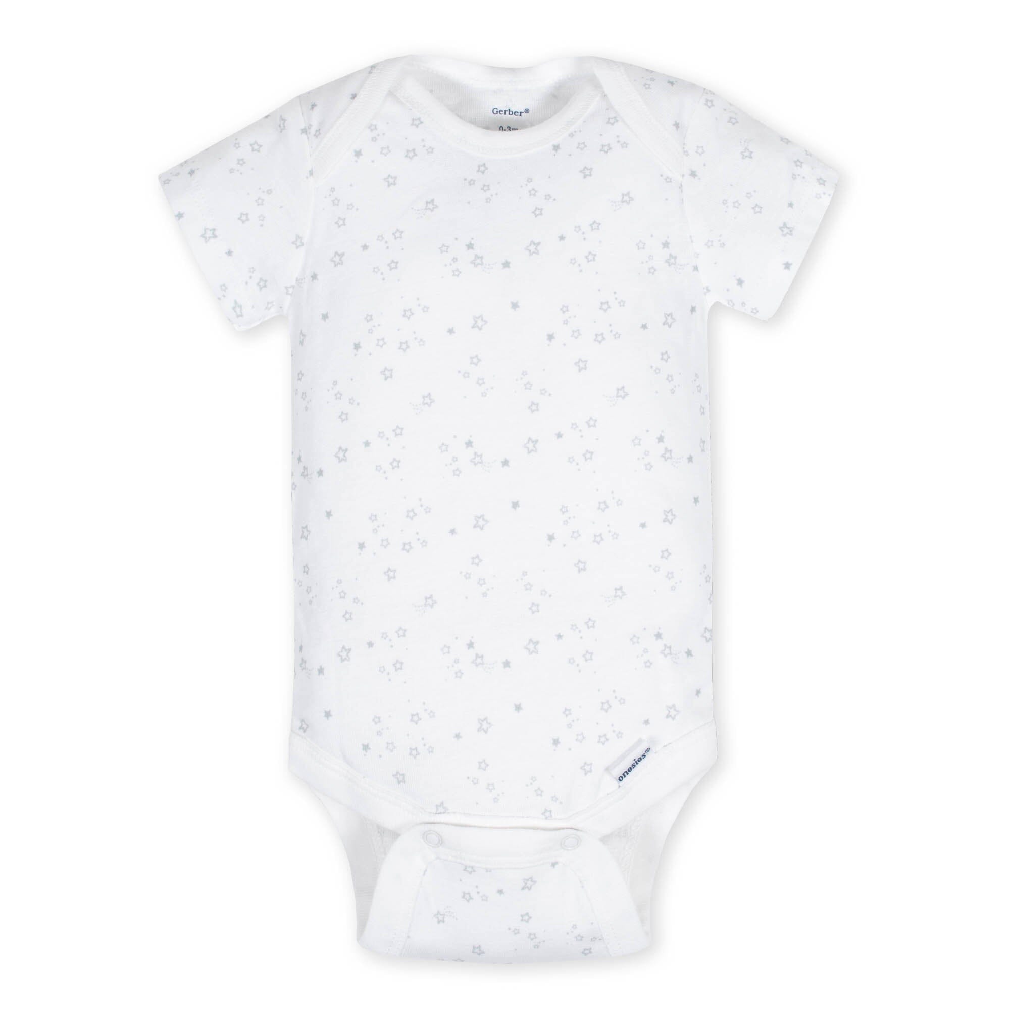 8-pack Baby Neutral Sheep Short Sleeve Onesies® Bodysuits
