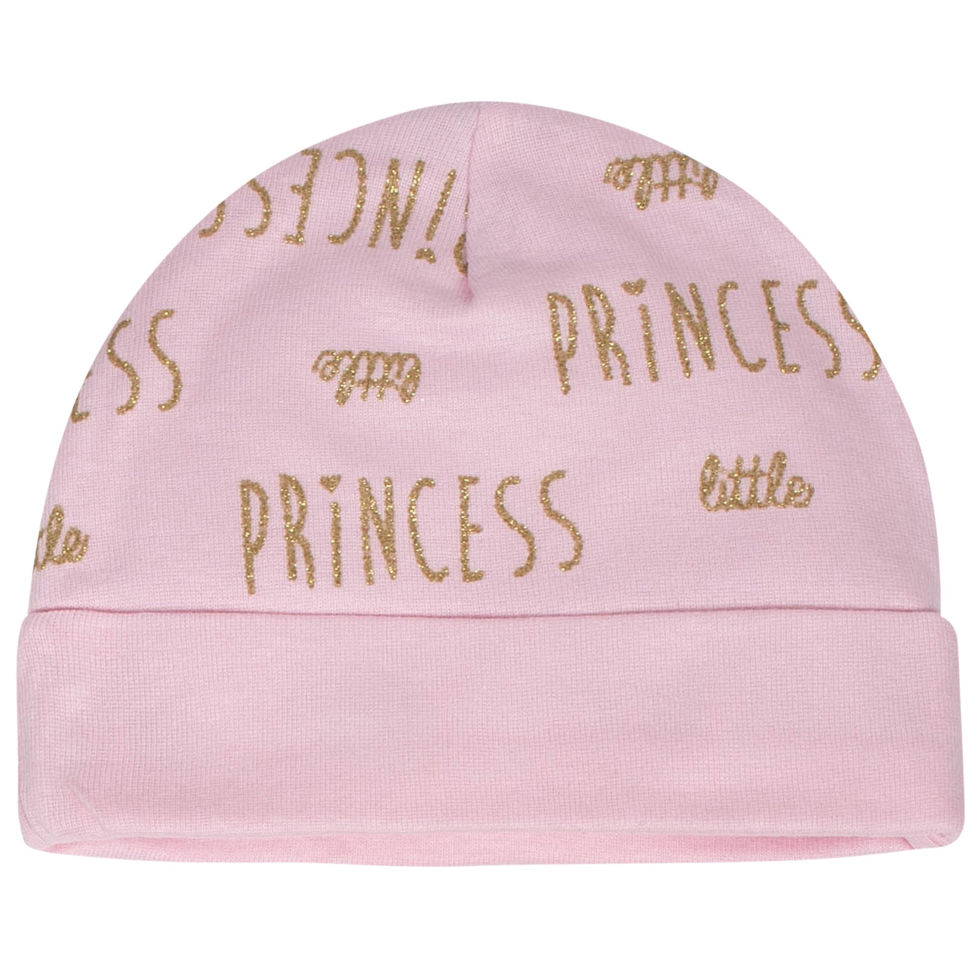 8-Piece Baby Girls Little Princess Caps & Mittens Set-Gerber Childrenswear