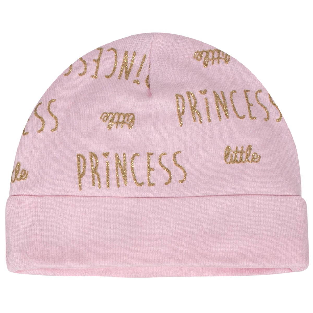 8-Piece Baby Girls Little Princess Caps & Mittens Set-Gerber Childrenswear