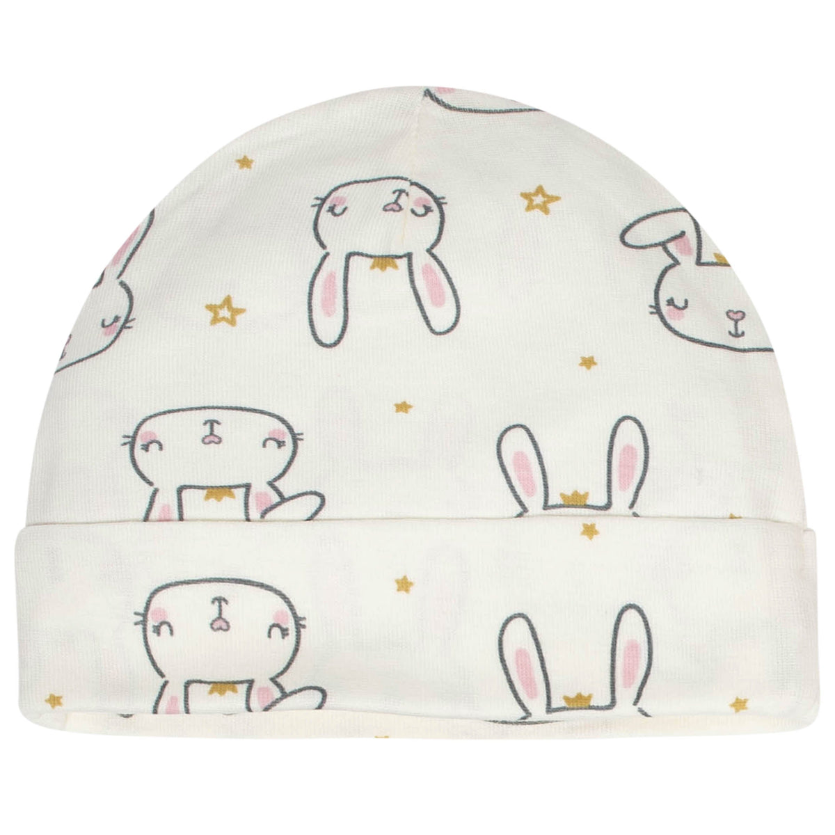 8-Piece Baby Girls Little Princess Caps & Mittens Set-Gerber Childrenswear