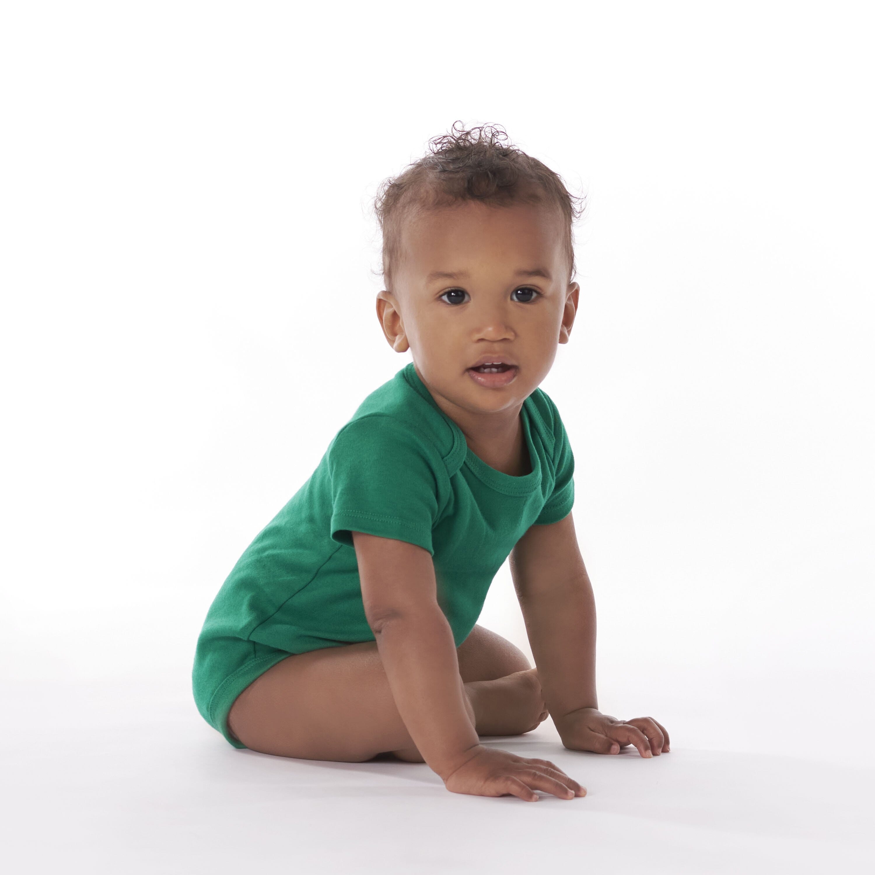 5-Pack Baby Kelly Green Premium Onesies® Bodysuits-Gerber Childrenswear