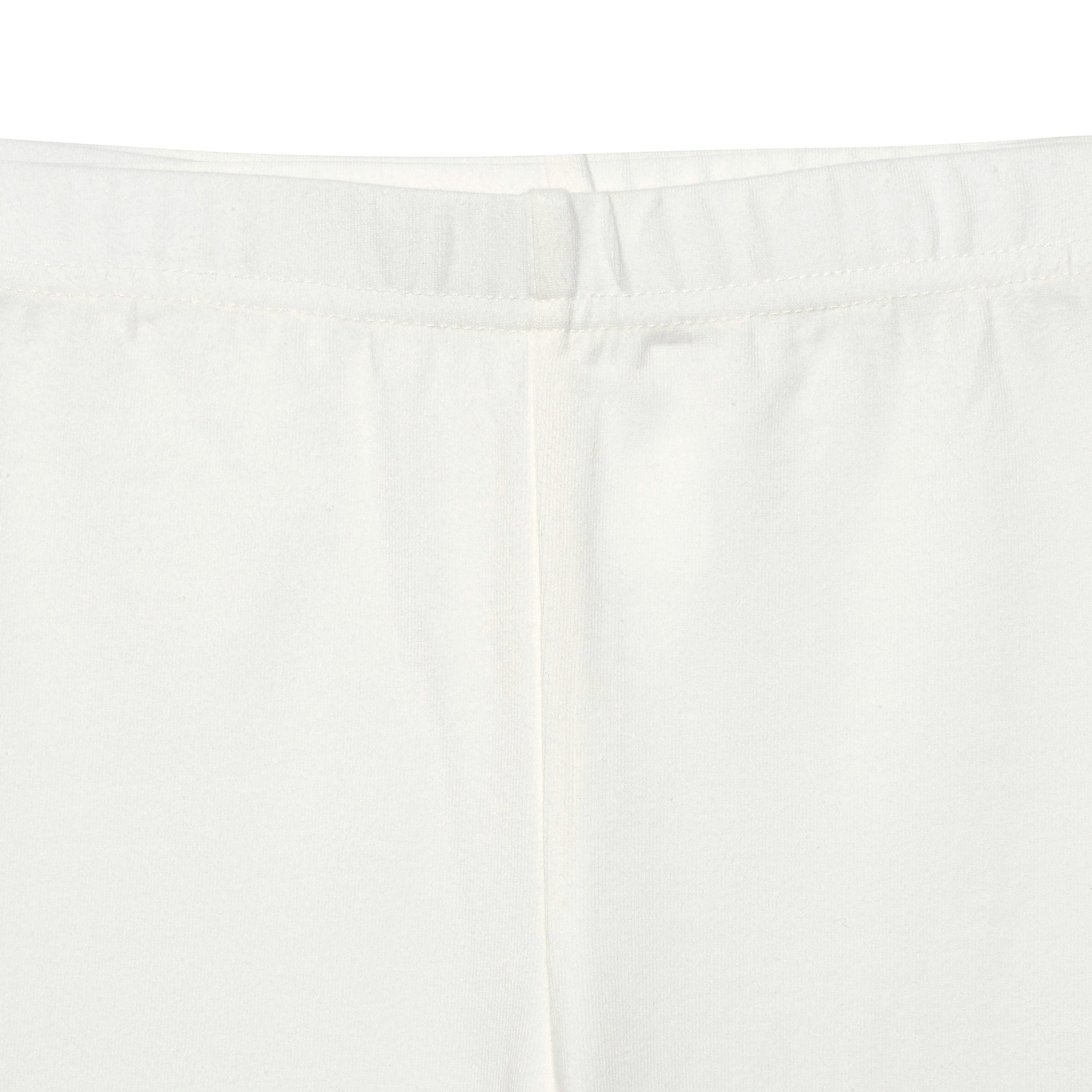 Infant & Toddler Girls White Leggings-Gerber Childrenswear