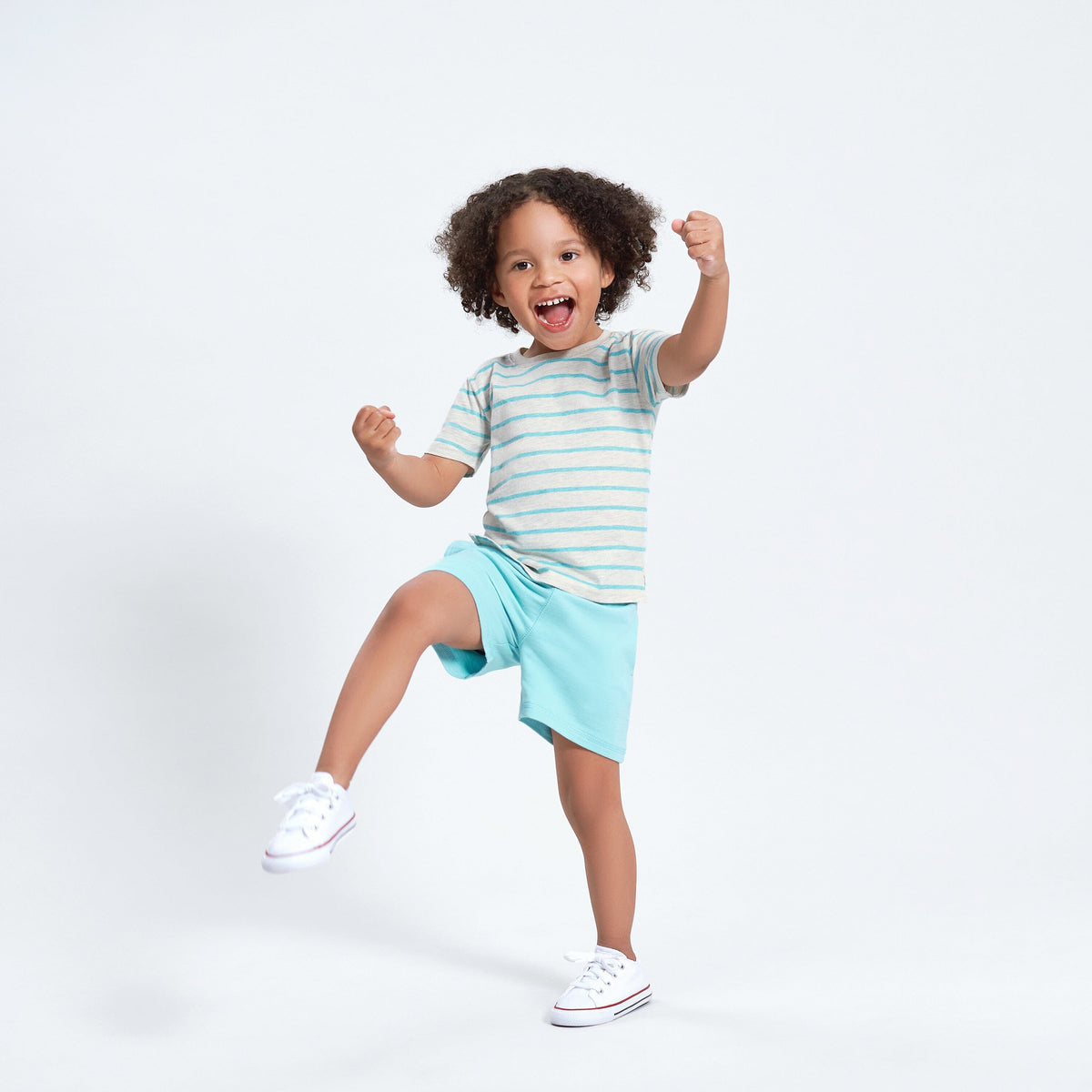 3-Pack Baby & Toddler Boys Royal Blues Pull-On Knit Shorts-Gerber Childrenswear