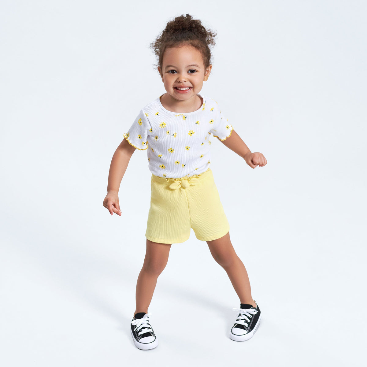 3-Pack Baby & Toddler Girls Picnic Day Dreams Short Sleeve Tees-Gerber Childrenswear