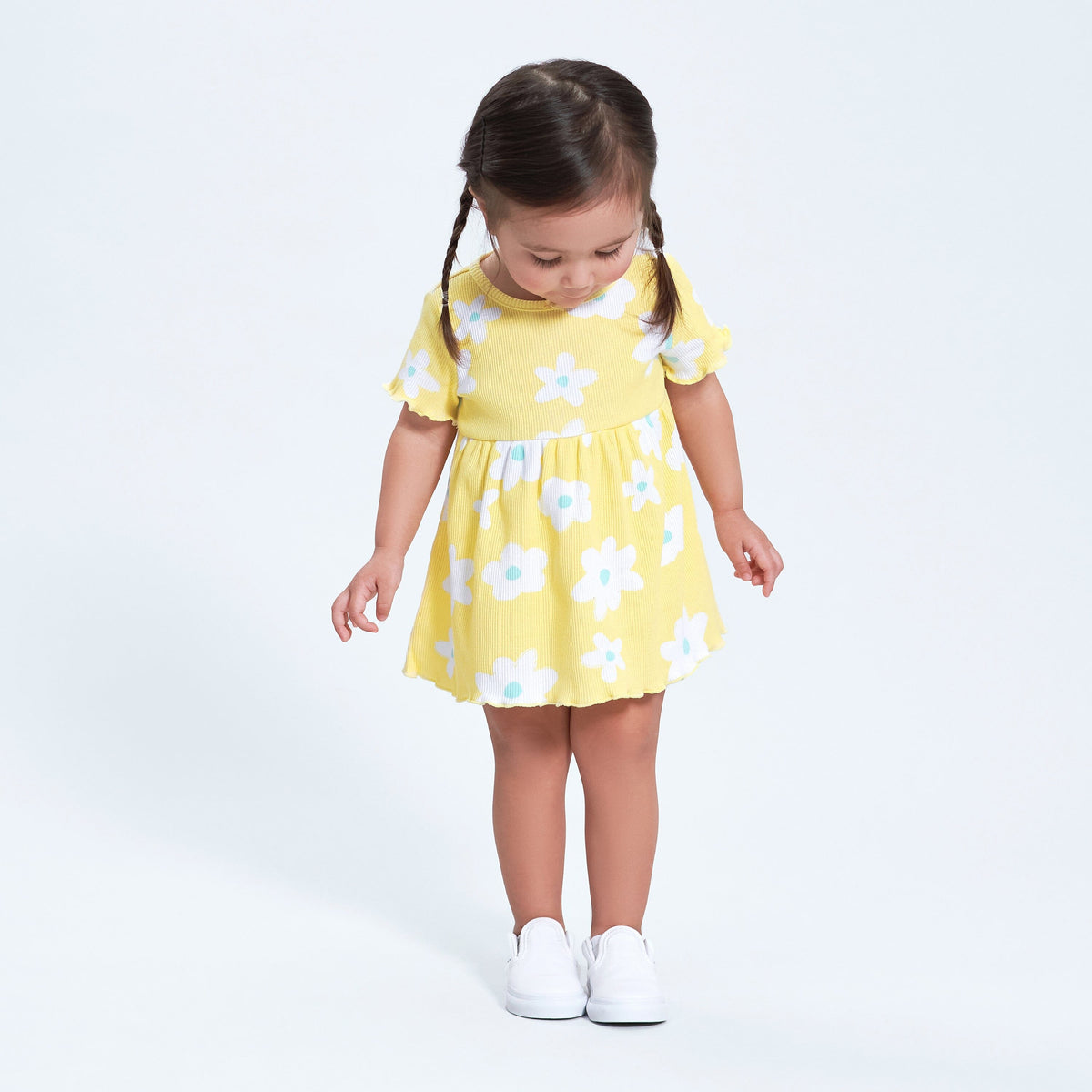 2-Pack Baby & Toddler Girls Picnic Day Dreams Short Sleeve Cotton Dresses-Gerber Childrenswear
