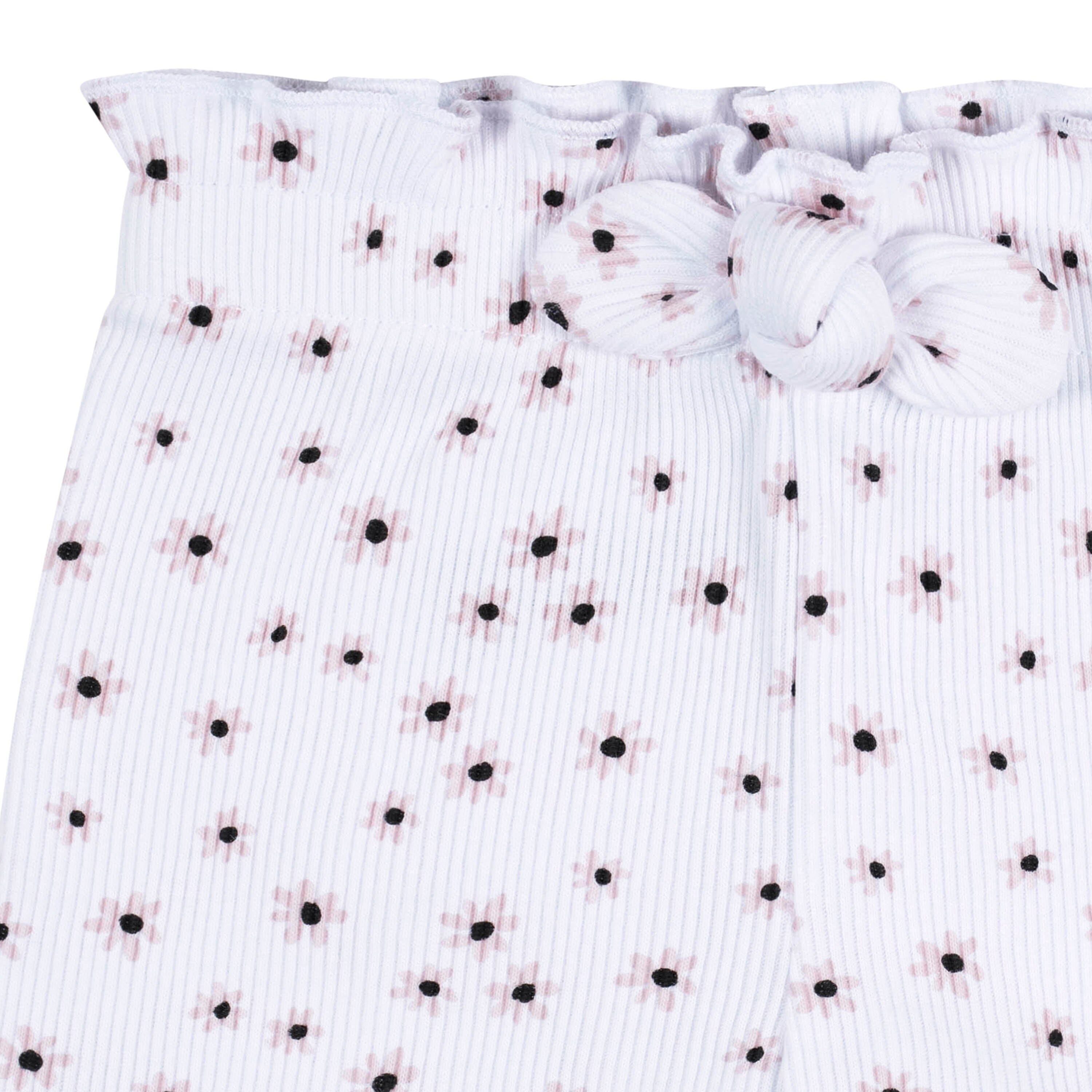 3-Pack Baby & Toddler Girls Sweet Florals Pull-On Knit Shorts-Gerber Childrenswear