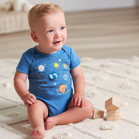 5-Pack Baby Boys Space Explorer Onesies® Bodysuits