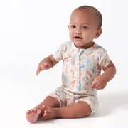 Baby ABC Buttery-Soft Viscose Made from Eucalyptus Snug Fit Romper