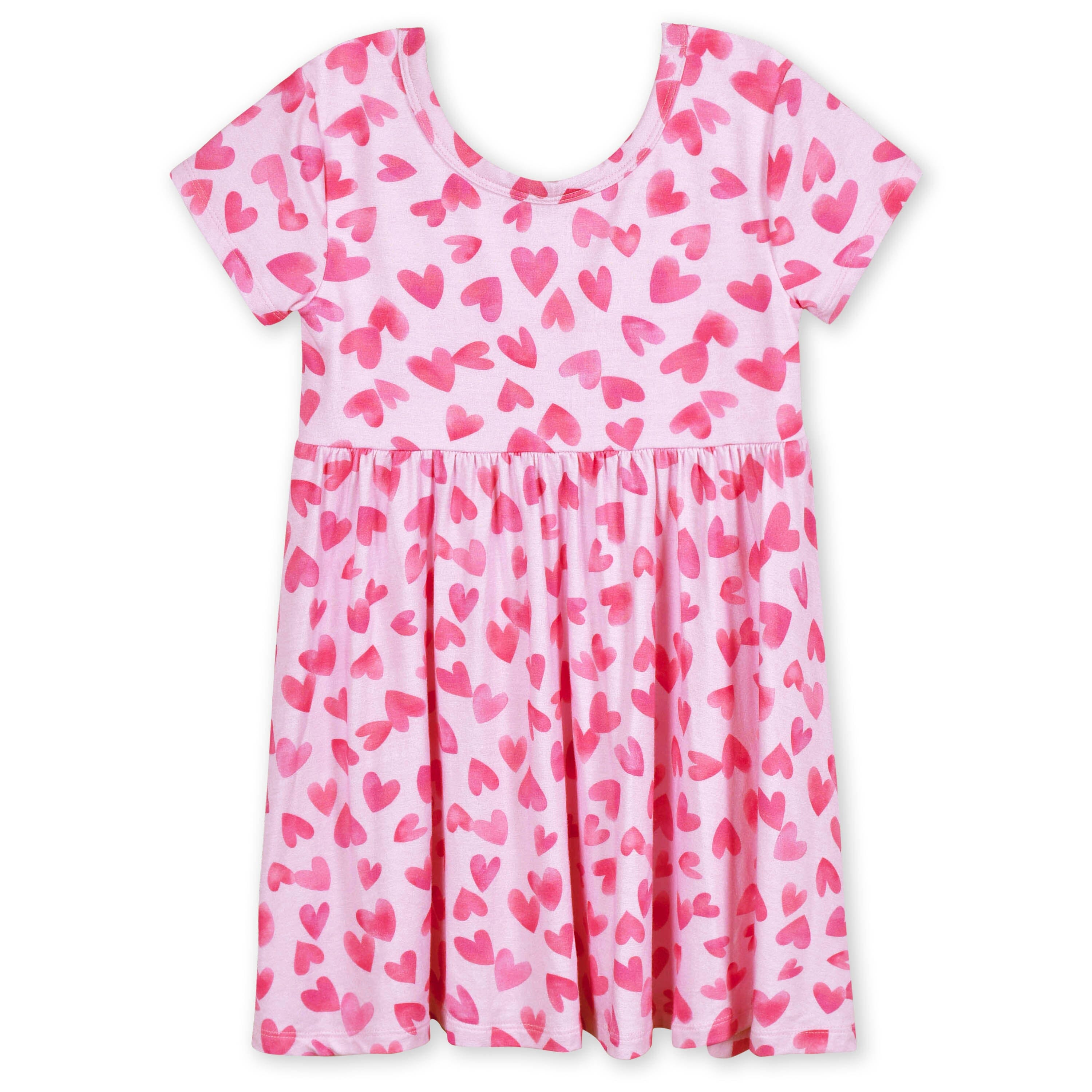 Infant & Toddler Girls Heartfelt Buttery-Soft Viscose Made from Eucalyptus Twirl Dress