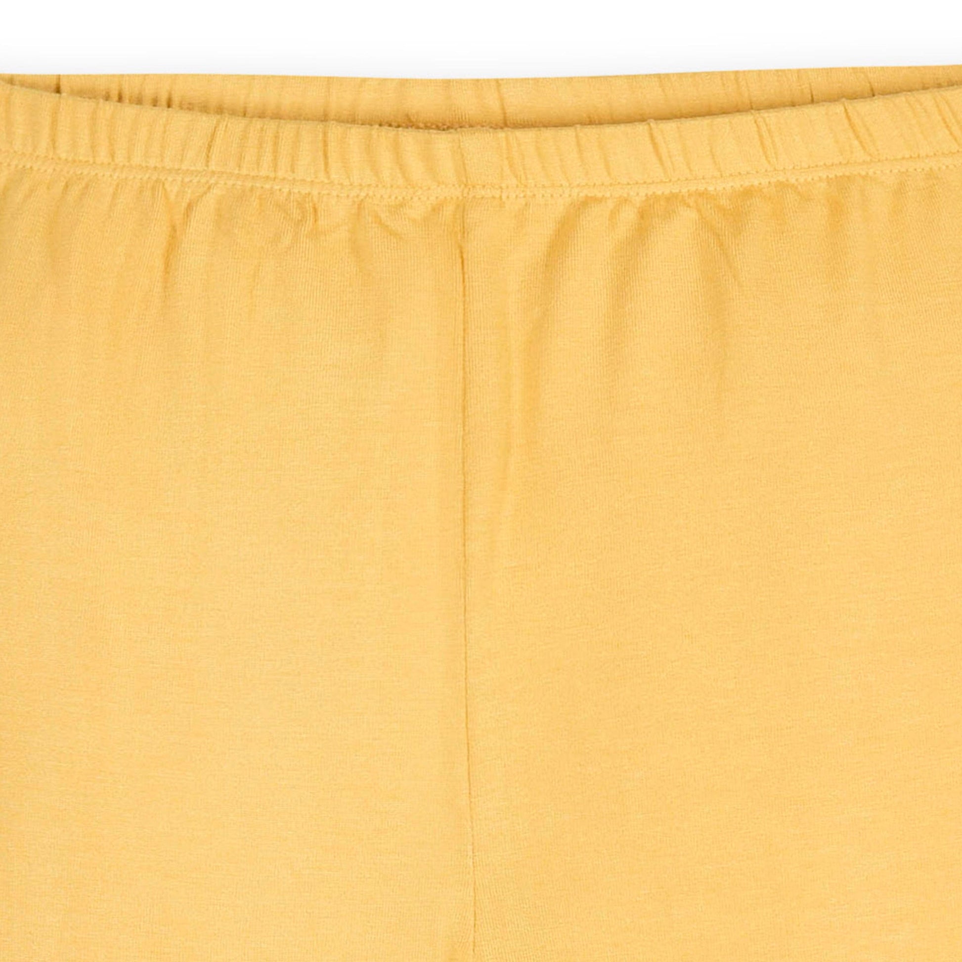 2-Piece Infant & Toddler Yolk Yellow Buttery-Soft Viscose Made from Eucalyptus Snug Fit Pajamas