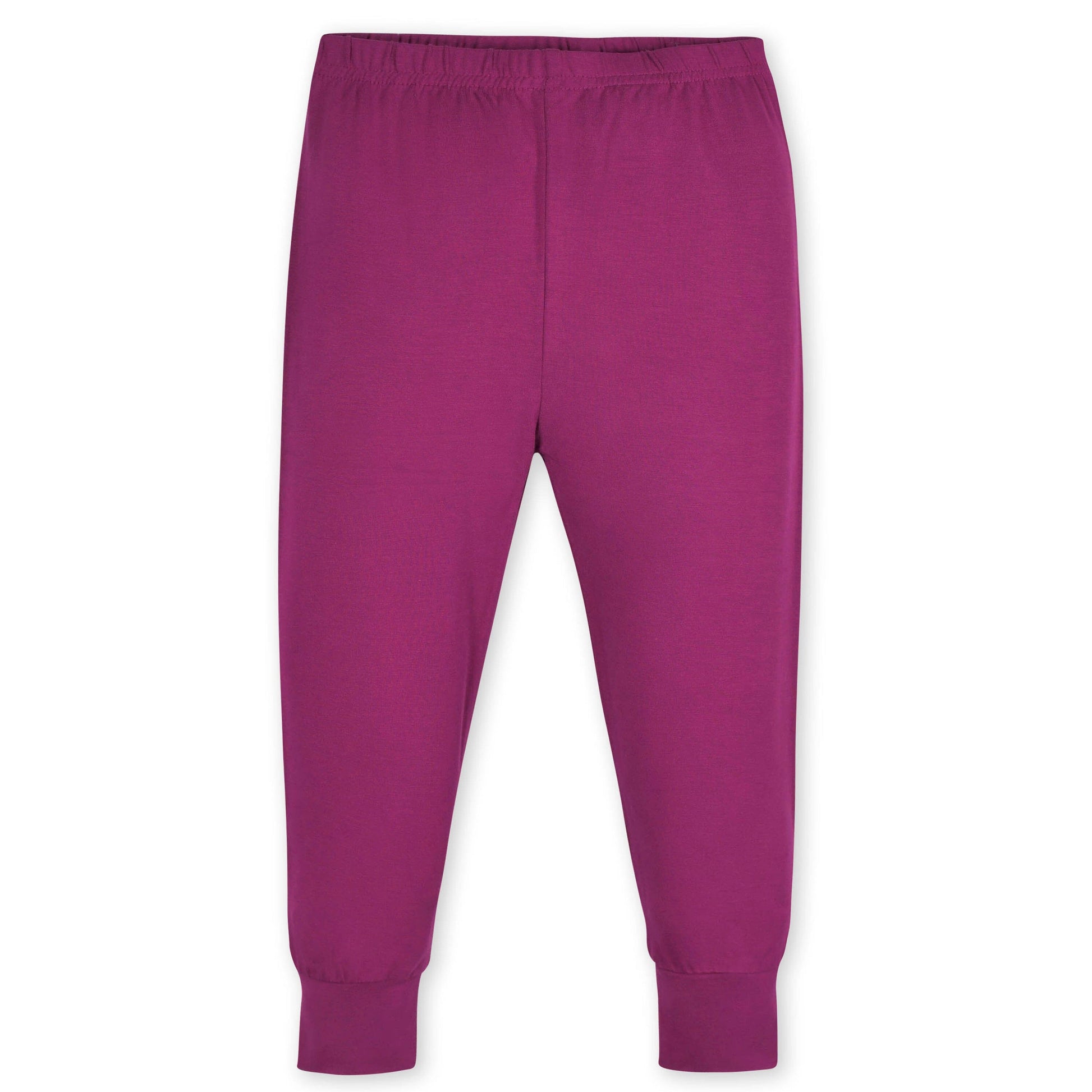 2-Piece Infant & Toddler Wine Buttery-Soft Viscose Made from Eucalyptus Snug Fit Pajamas