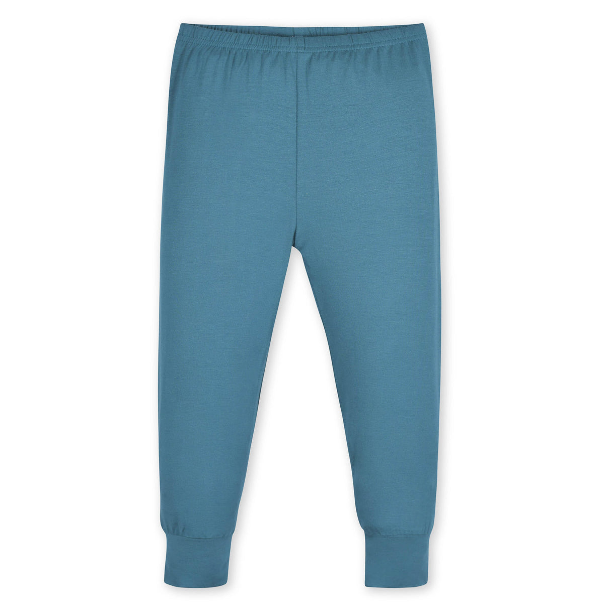 2-Piece Infant & Toddler Ocean Teal Buttery Soft Viscose Made from Eucalyptus Snug Fit Pajamas