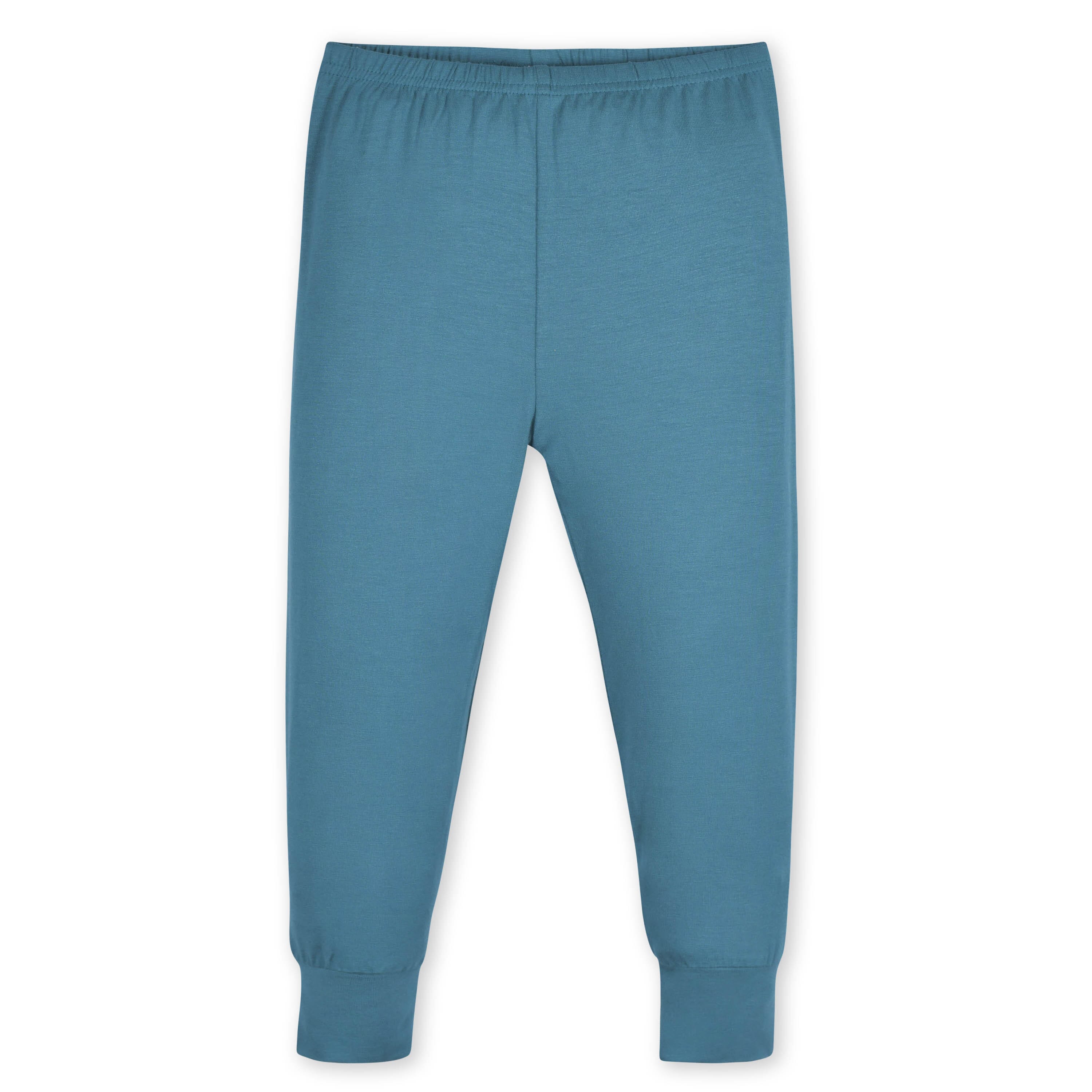 2-Piece Infant & Toddler Ocean Teal Buttery Soft Viscose Made from Eucalyptus Snug Fit Pajamas