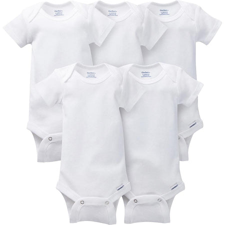 Onesies® Baby 5-Pack White Bodysuits