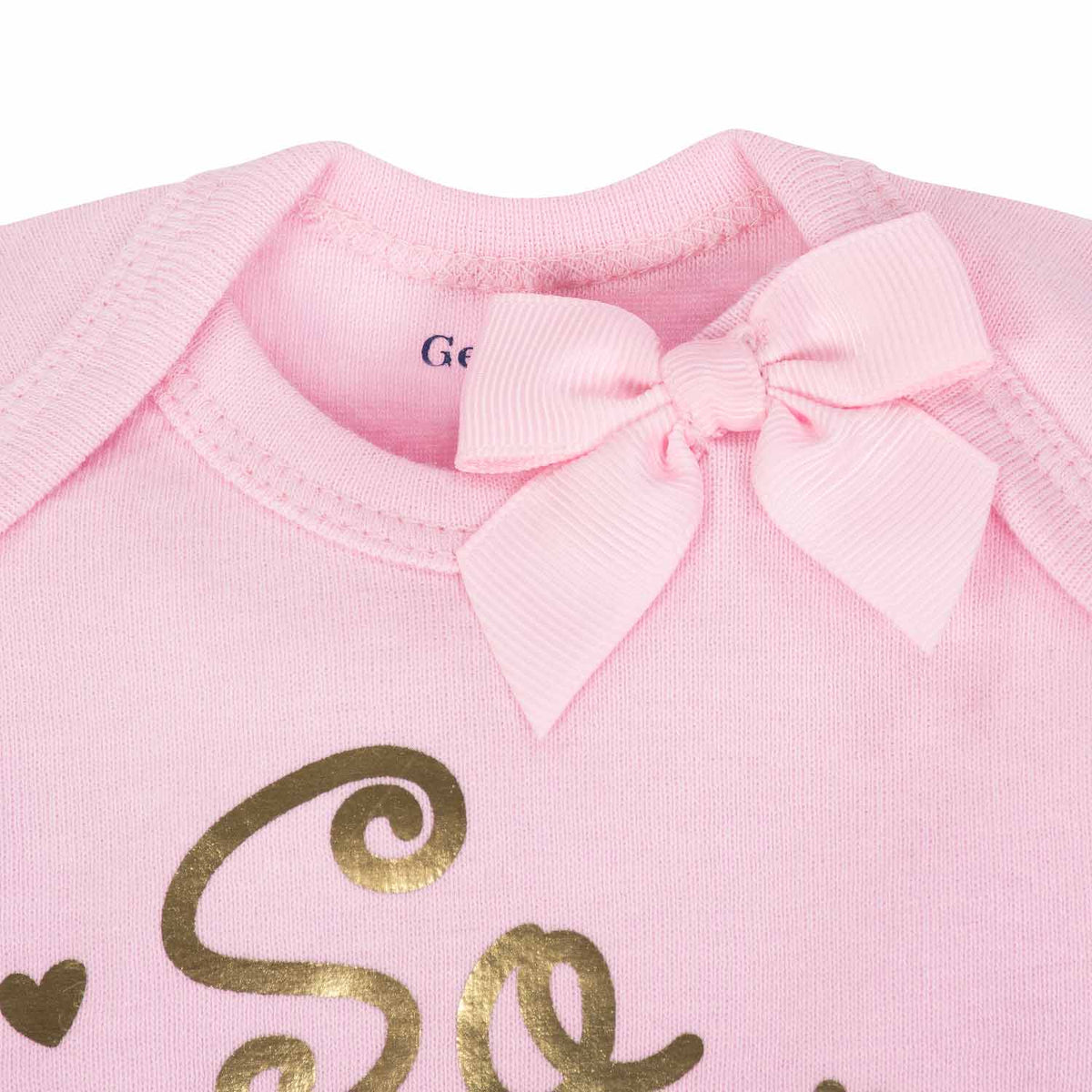 5-Pack Girls Princess Short Sleeve Onesies® Bodysuits-Gerber Childrenswear