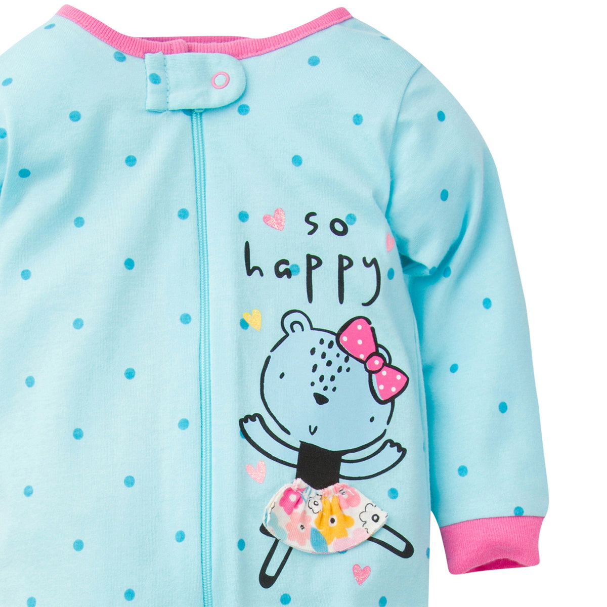 3-Pack Baby Girls Bear Sleep 'N Plays