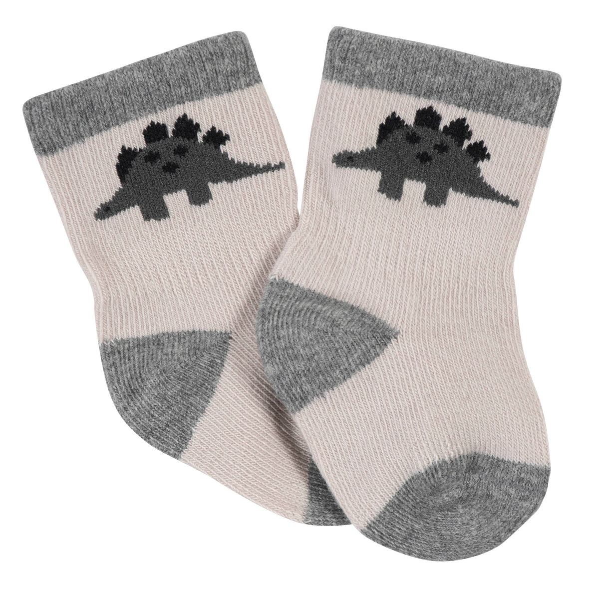 21-Piece Baby Boys Dino Terry Bib, Burpcloth, Mittens, Cap and Bootie Sock Set-Gerber Childrenswear