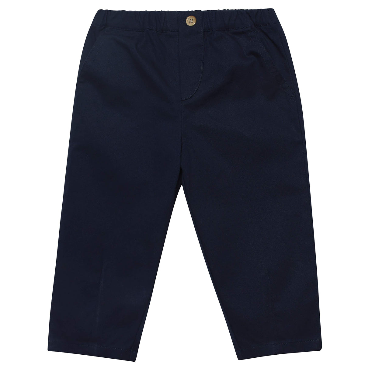 Infant & Toddler Boys Blue Canvas Pants-Gerber Childrenswear