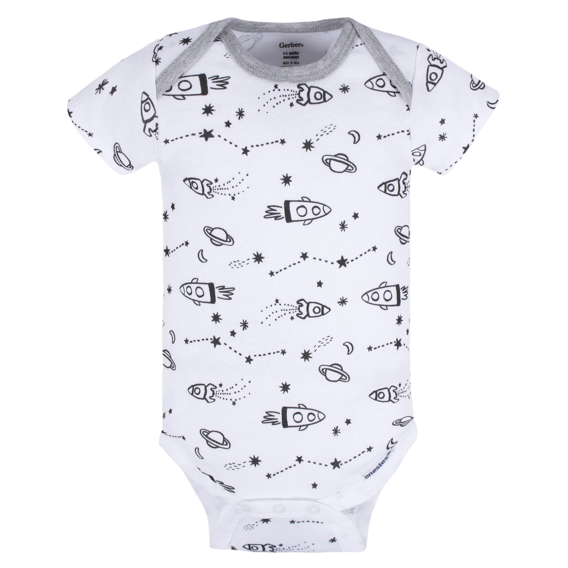 8-Pack Baby Boys Space Onesies® Bodysuits