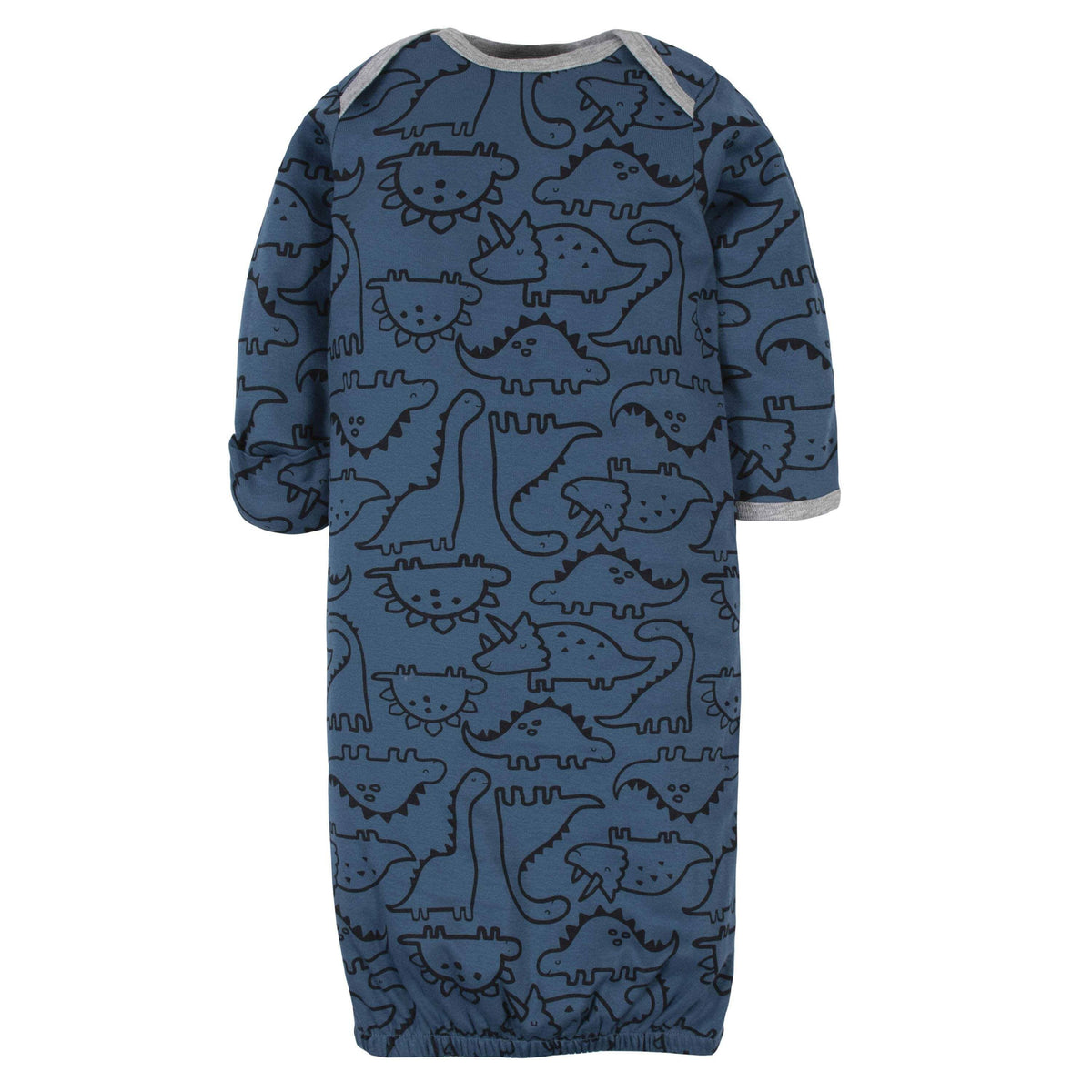 Gerber® 4-Pack Baby Boys Dinosaur Gowns-Gerber Childrenswear