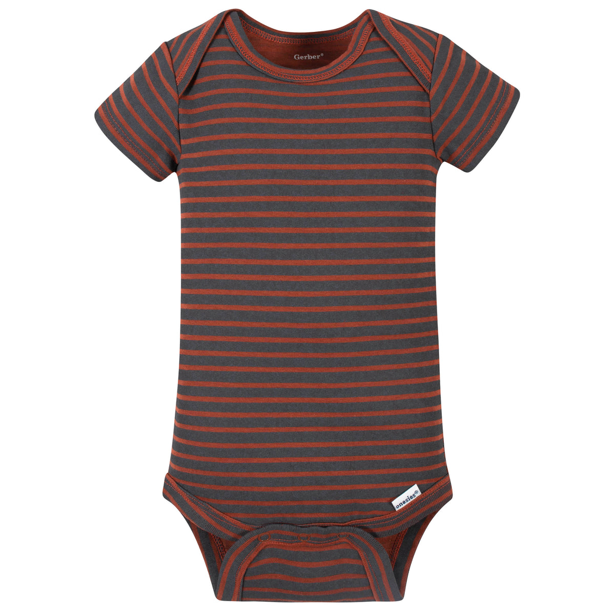 8-Pack Baby Boys Dino Short Sleeve Onesies® Bodysuits-Gerber Childrenswear