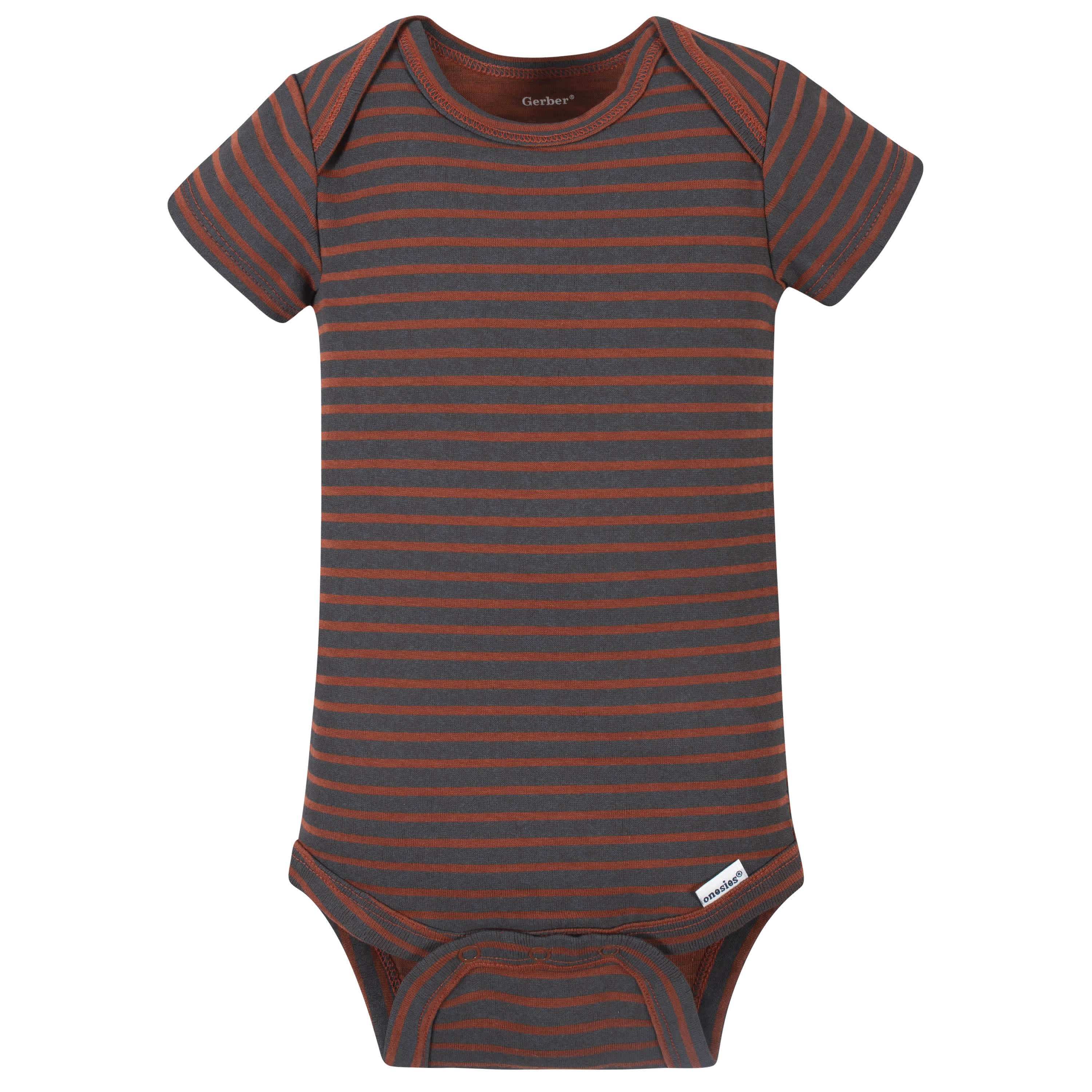 8-Pack Baby Boys Dino Short Sleeve Onesies® Bodysuits-Gerber Childrenswear