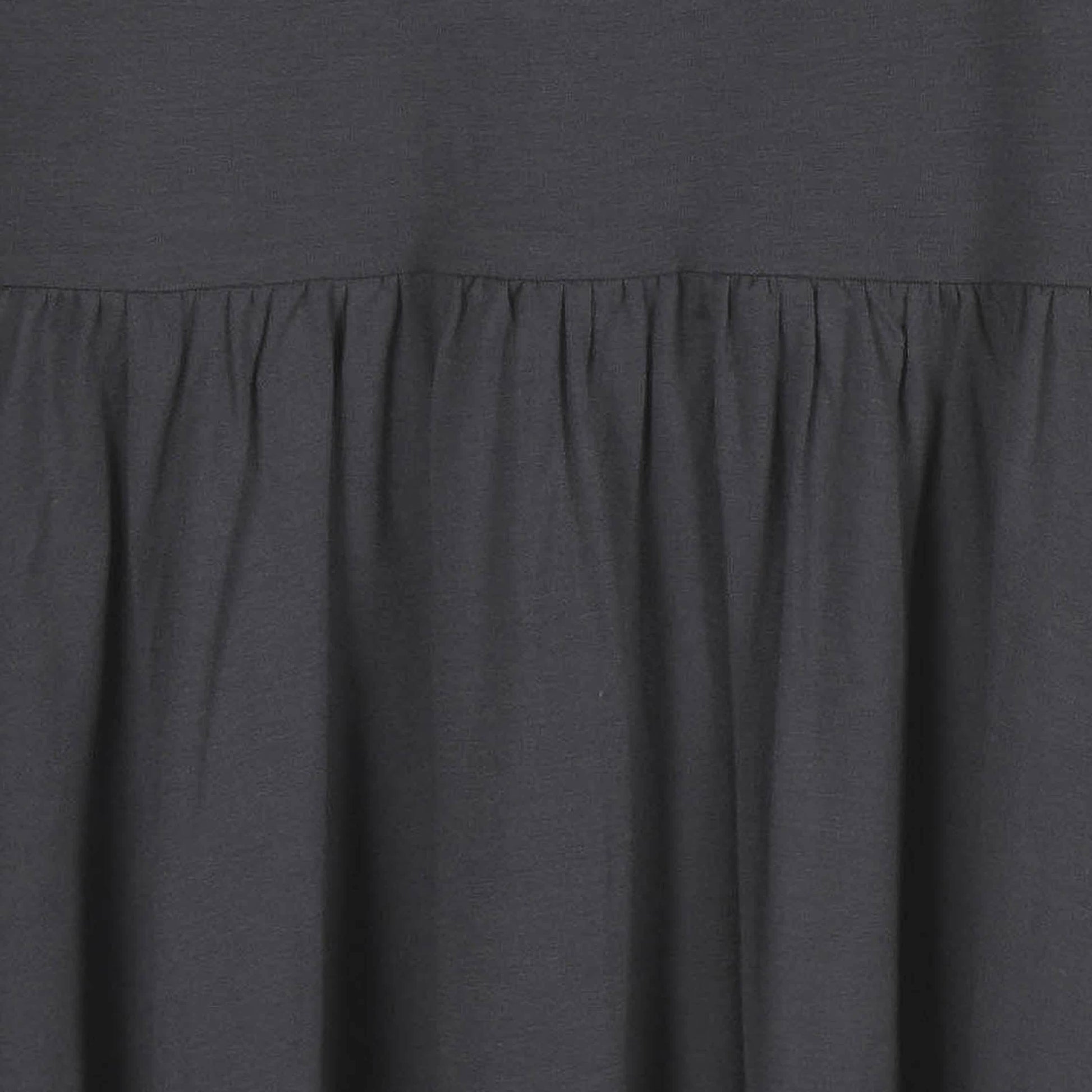 Infant & Toddler Girls Charcoal Buttery-Soft Viscose Made from Eucalyptus Twirl Dress